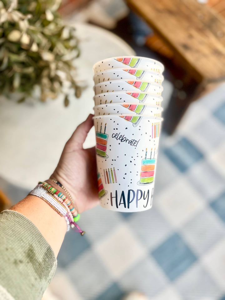 Birthday Reusable Party Cups