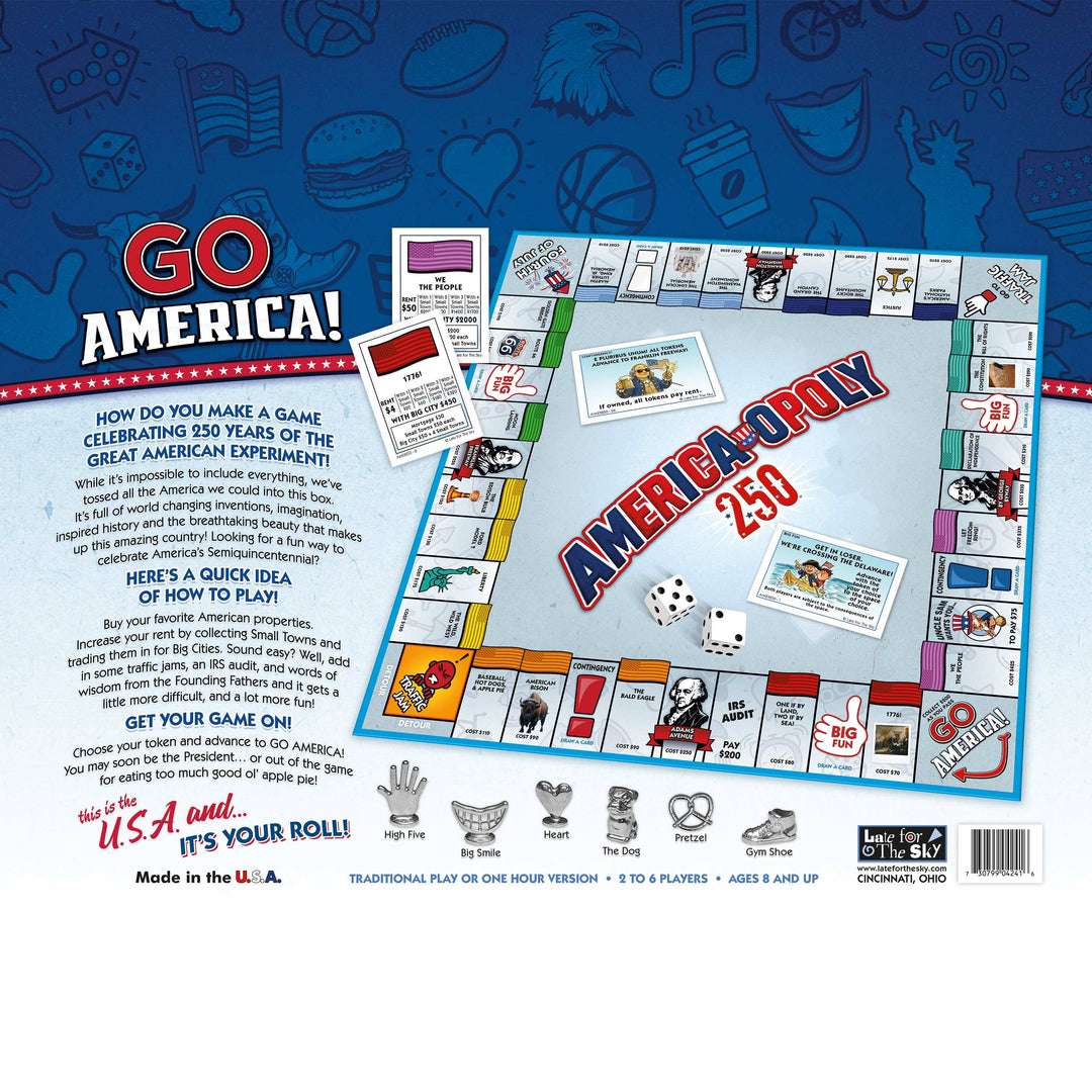 AMERICA-OPOLY 250 EDITION