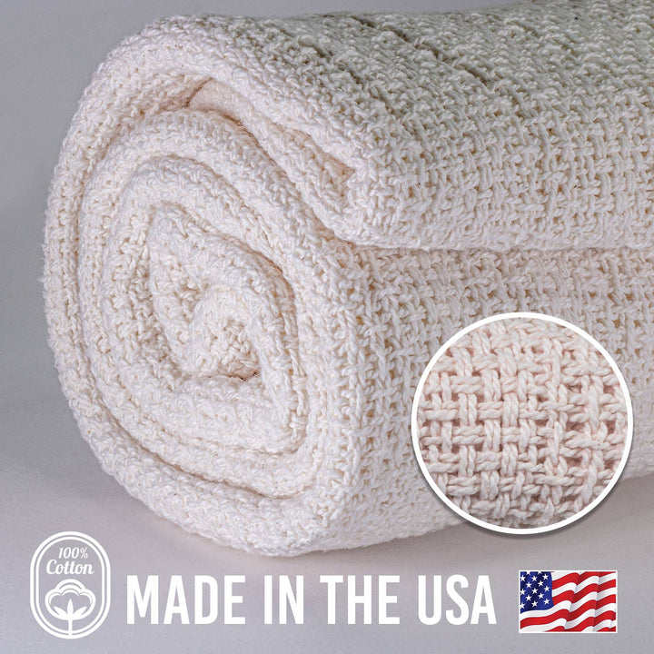 100% Cotton Utility Blanket – 60″x48″