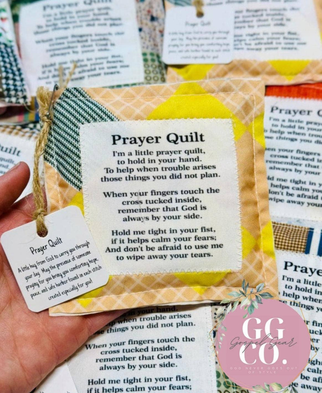 Pocket Prayer Quilt: Heart