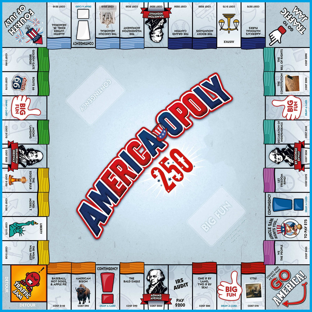 AMERICA-OPOLY 250 EDITION