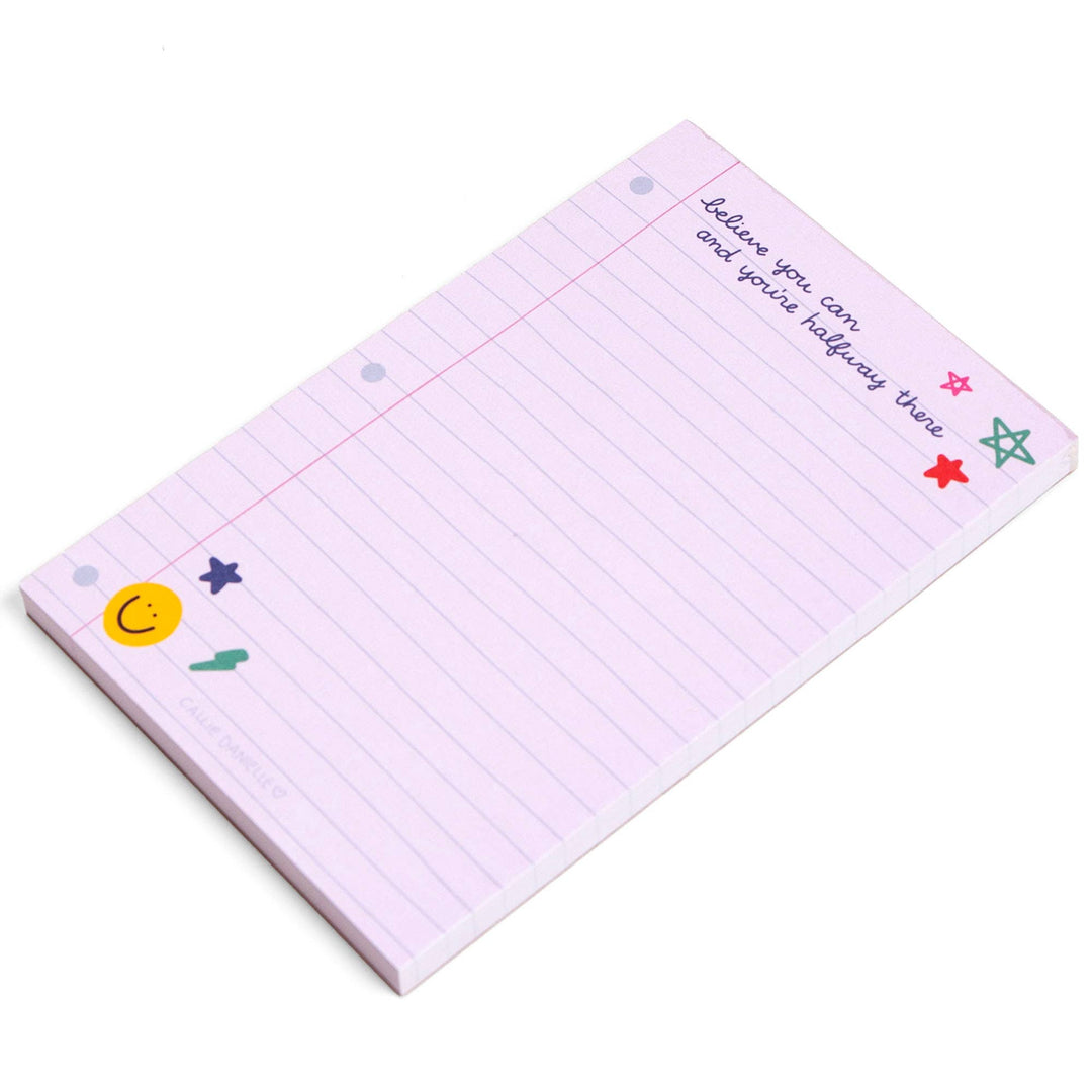 Believe You Can Smiley Notepad – Circle X Country Store
