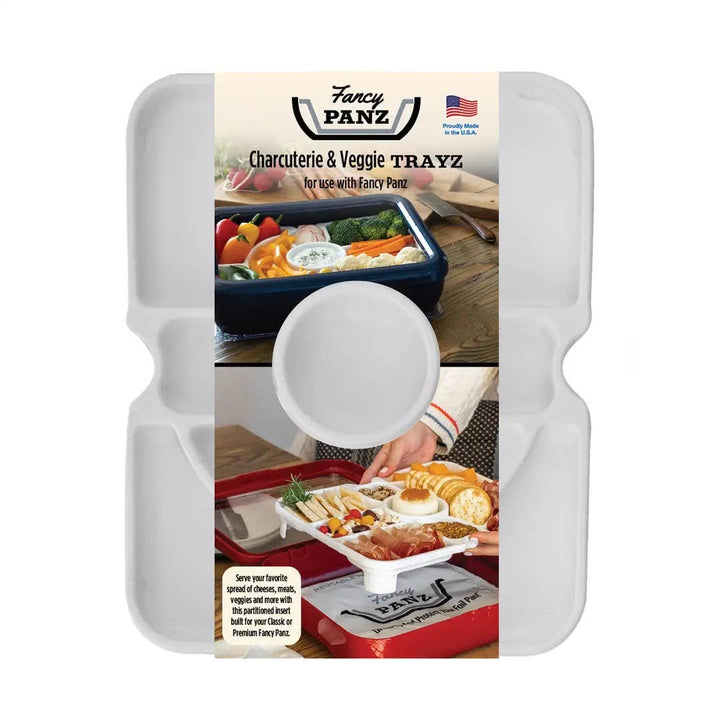 Fancy Panz® Accessory - Charcuterie &amp; Veggie Trayz Insert