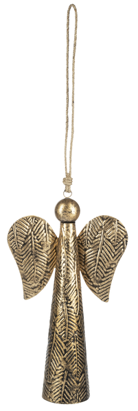 Hammered Angel Ornament Set (3 pc. set)