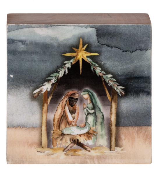 Watercolor Spiritual Art Blocks