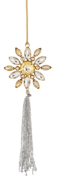 Snowflake w/Tassel Ornaments