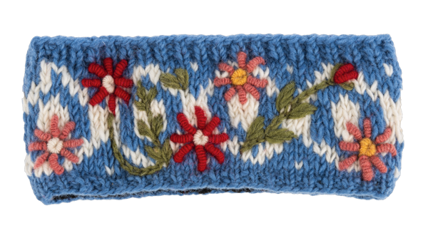 Embroidered Winter Headbands