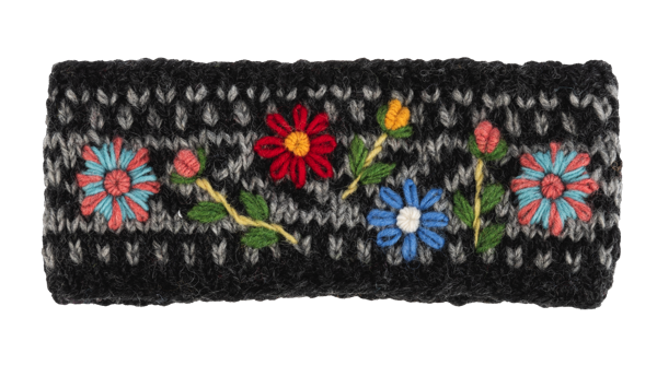 Embroidered Winter Headbands