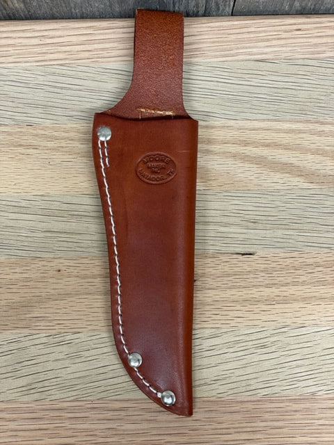 Vertical Moore Maker Scabbard for a fixed blade