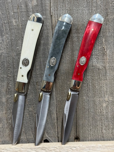 Moore Maker - Easy Open Single Blade Trapper - 4-1/8