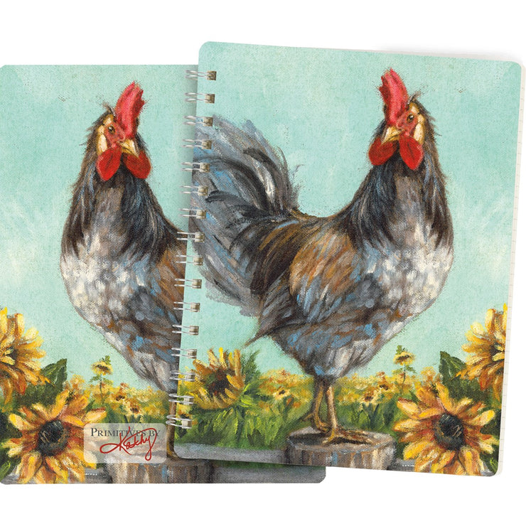 Spiral Notebook - Rooster