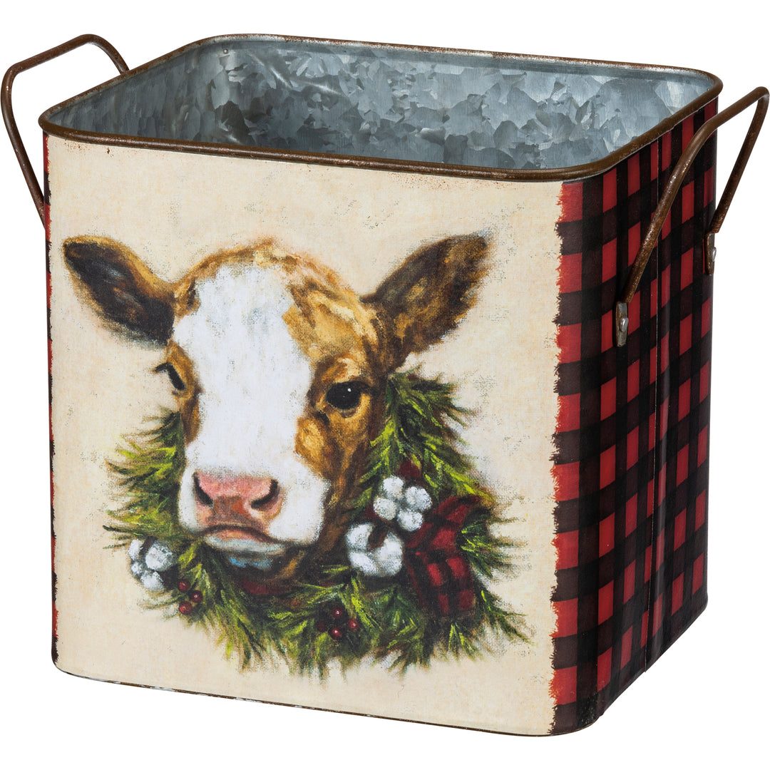 Bin Set - Christmas Farm