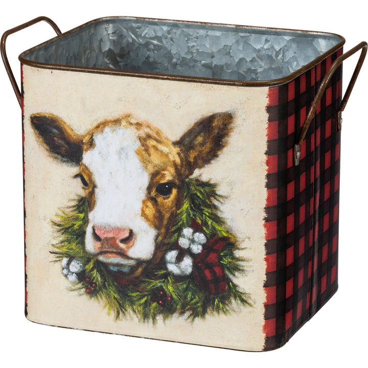 Bin Set - Christmas Farm