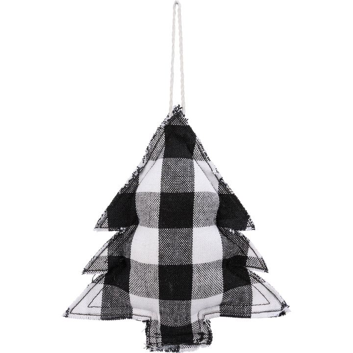 Ornament - B&W Buff Tree