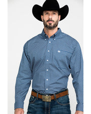 Cinch - Men's Long Sleeve Shirt - Blue