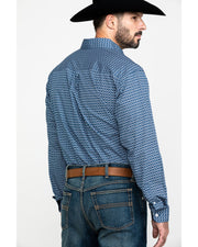 Cinch - Men's Long Sleeve Shirt - Blue