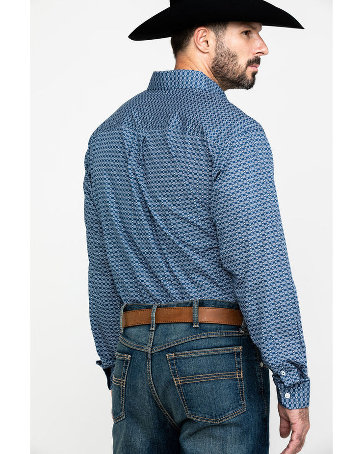 Cinch - Men's Long Sleeve Shirt - Blue