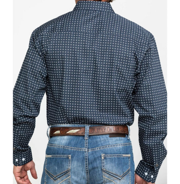 Cinch - Men's Long Sleeve Shirt - Navy