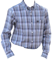 Cinch Boy's Long Sleeve Shirt - Multicolor