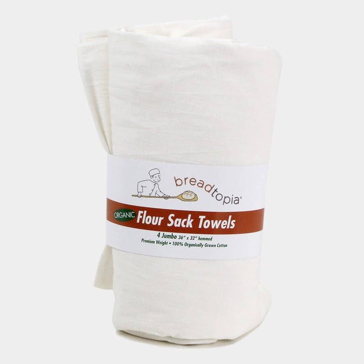 Jumbo Organic Flour Sack Towels  (Set of 4)