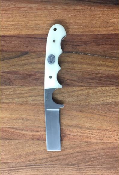 Knife - White Bone Handle - 6 1/4" - Moore Maker