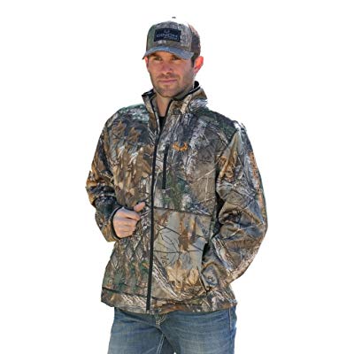 Cinch Men's Heavyweight Fleece Jacket - Camouflage