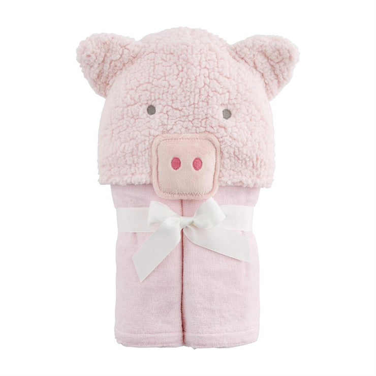 Baby Pig Hooded Towel