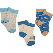 Baby Sock Set - Under Sea Blue