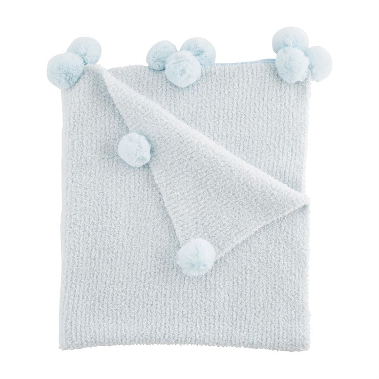 Blue Chenille Blanket