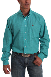 Cinch - Men's Long Sleeve Shirt - Blue