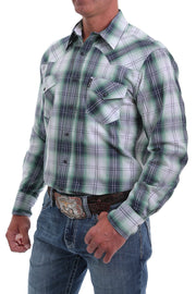 Cinch - Men's Long Sleeve Shirt - Green