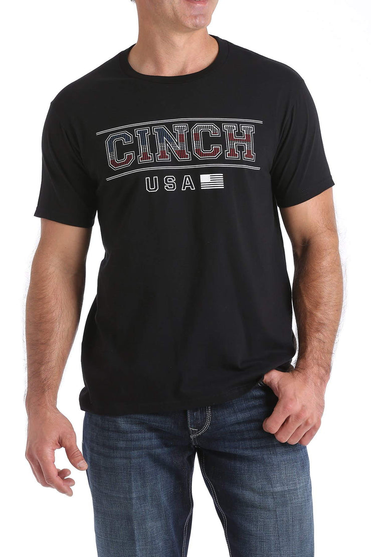 Cinch - Men's Short Sleeve T-Shirt - Black