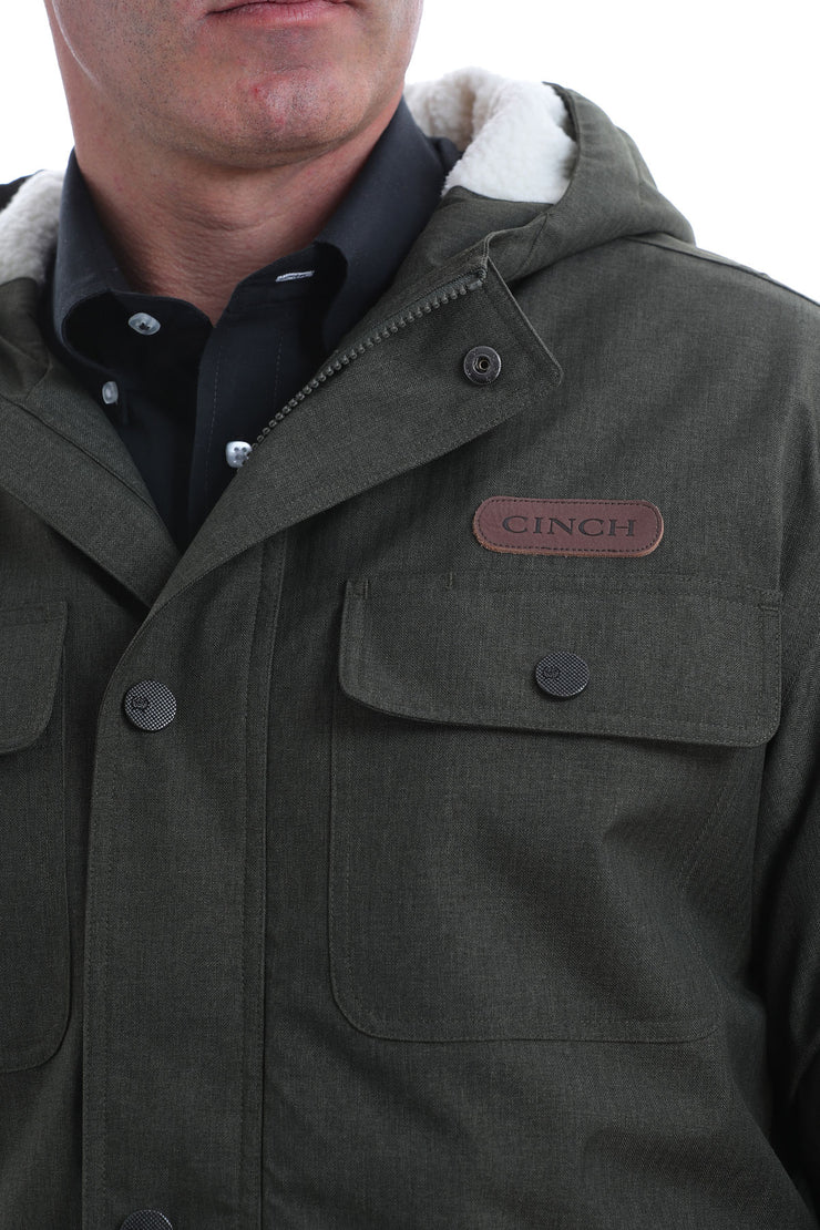 Cinch Men's Olive Barn Coat - Olive