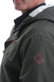 Cinch Men's Olive Barn Coat - Olive