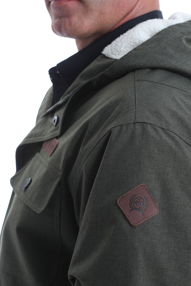 Cinch Men's Olive Barn Coat - Olive