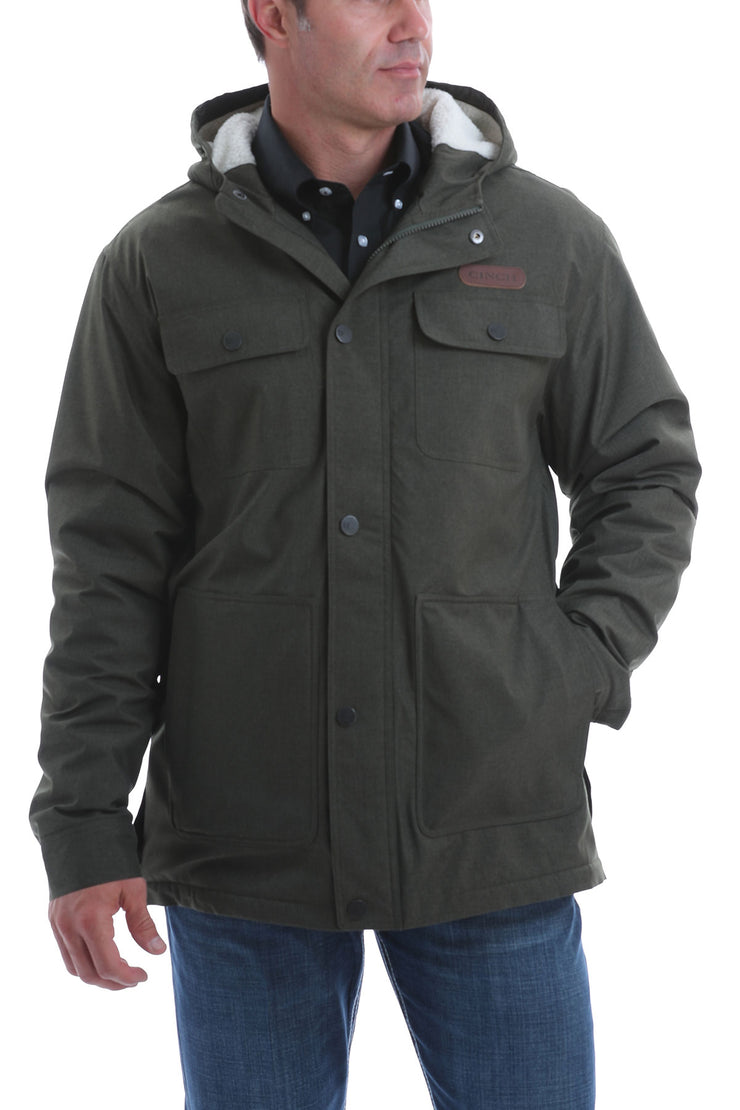 Cinch Men's Olive Barn Coat - Olive