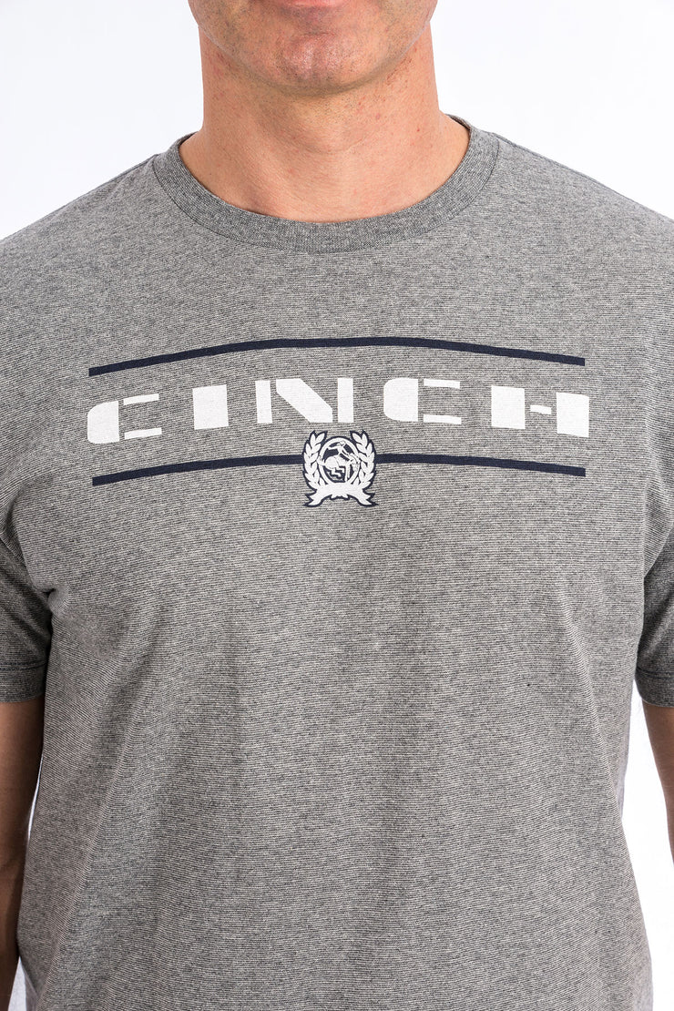 Cinch Men's Short Sleeve T-Shirt - Grey