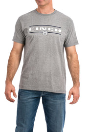 Cinch Men's Short Sleeve T-Shirt - Grey