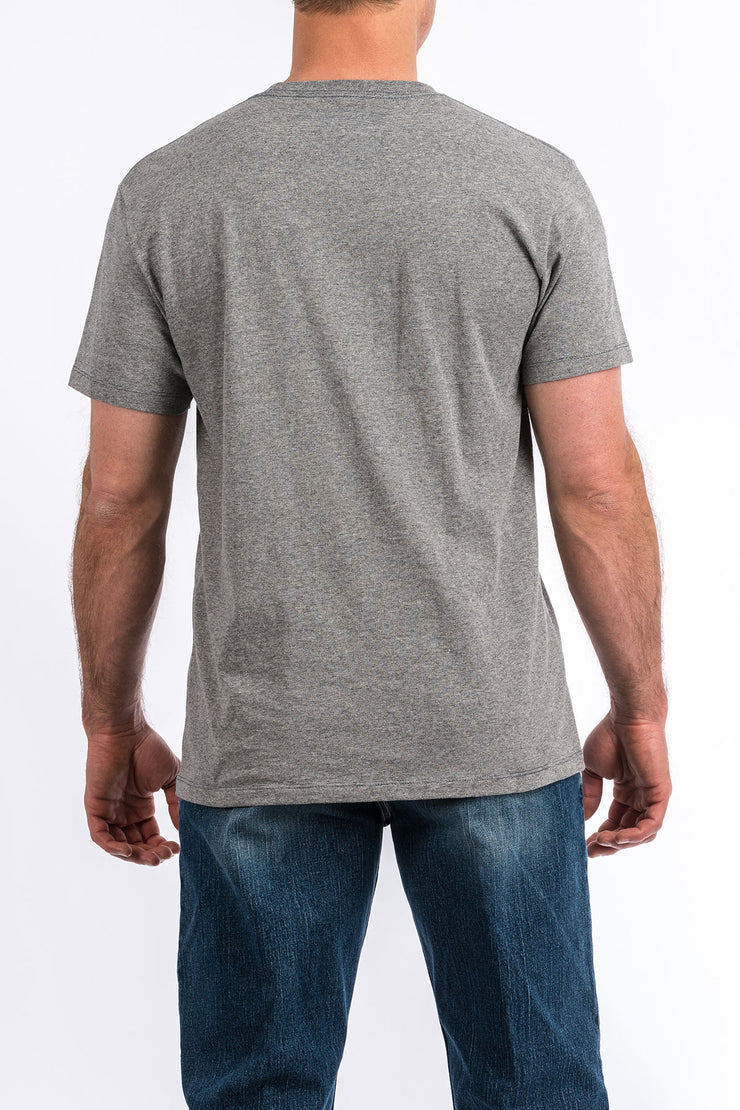 Cinch Men's Short Sleeve T-Shirt - Grey