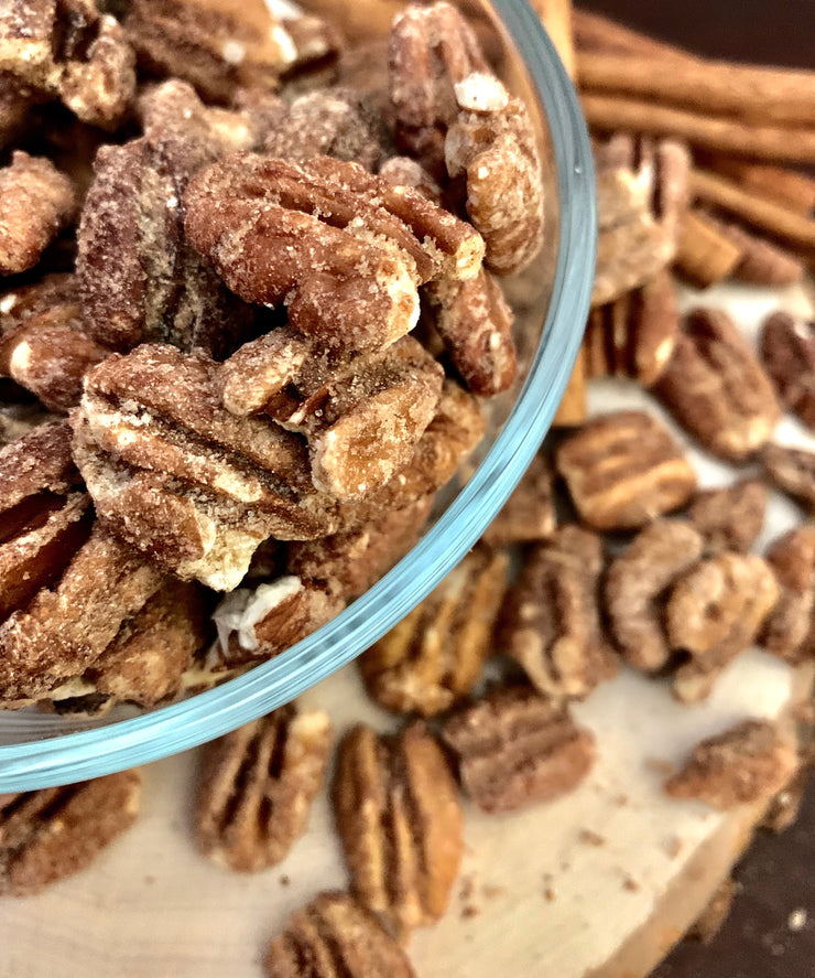 Cinnamon Sanded Pecans - 1lb.