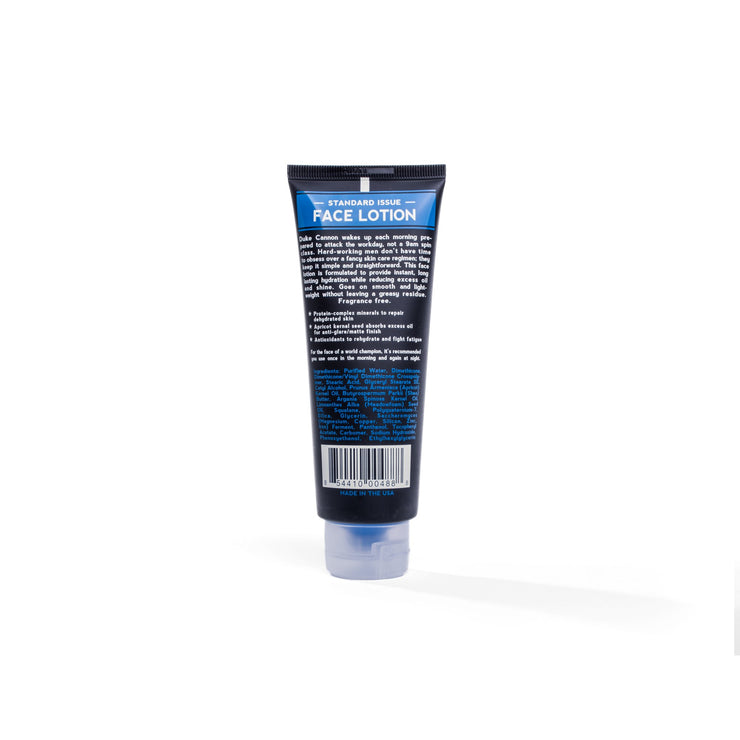 Duke Cannon Standard Issue Face Lotion