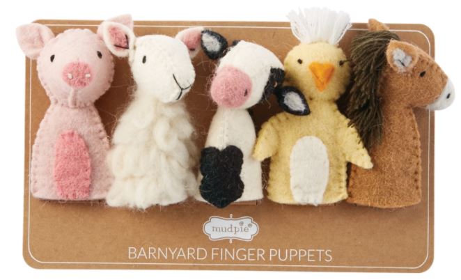 Barnyard Finger Puppet Set
