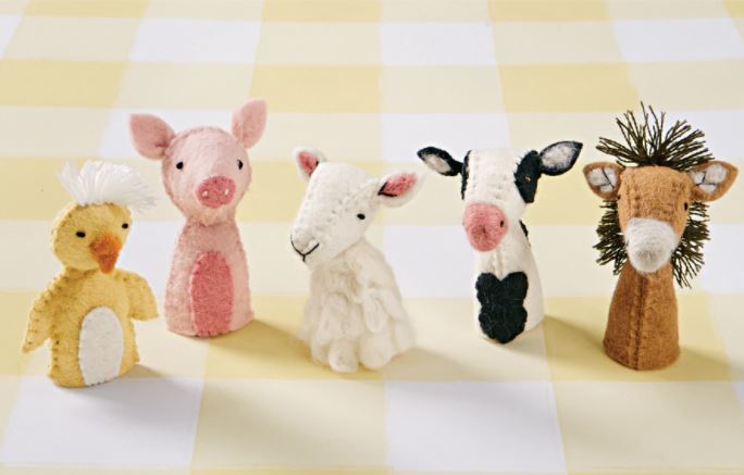 Barnyard Finger Puppet Set