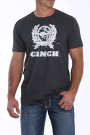 Cinch Men's Short Sleeve T-Shirt - Black Pearl