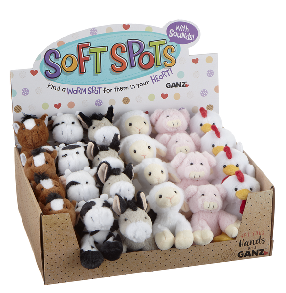 Soft Spots Farm Animals Circle X Country Store