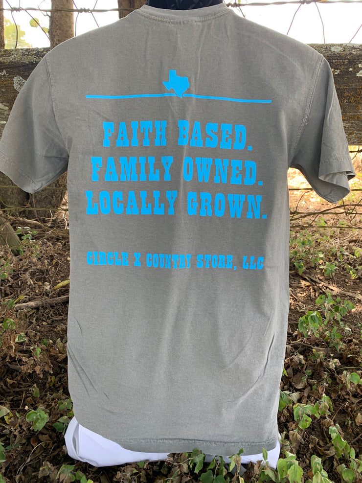 Circle X Country Store Pocket Tee Shirt