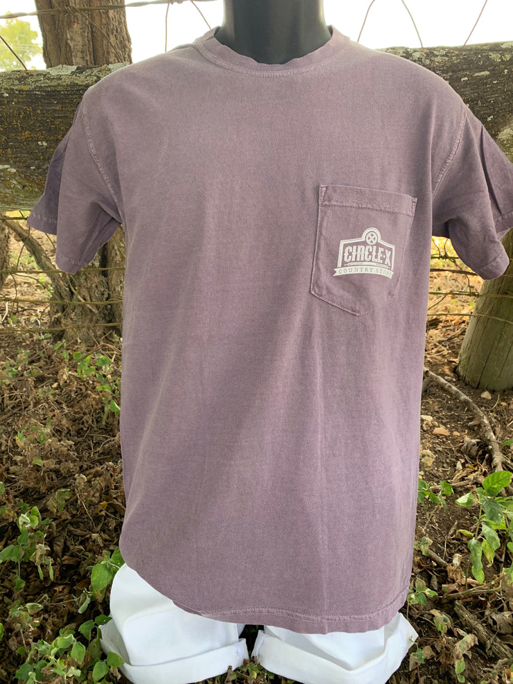 Circle X Country Store Pocket Tee Shirt