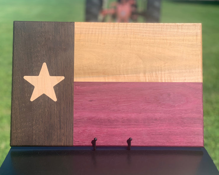 Texas Flag Cutting Board