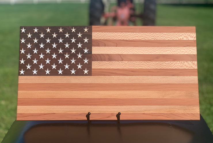 US Flag Cutting Board