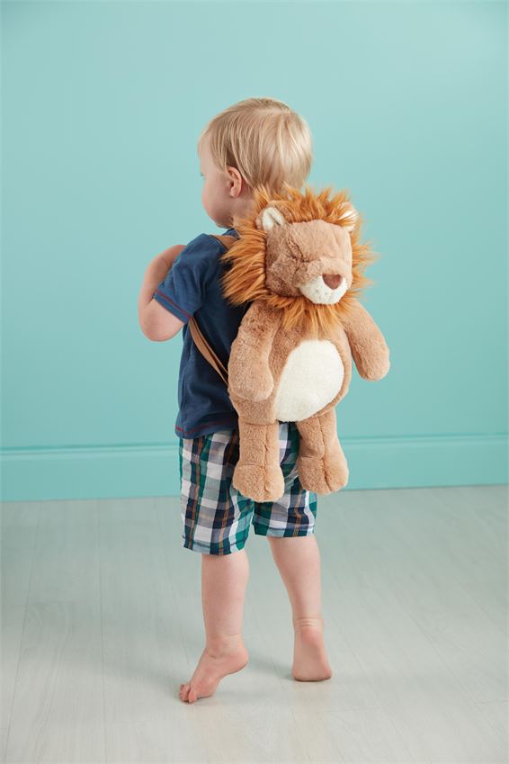 Lion Plush Backpack